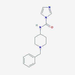 N-(1-Benzylpiperidin-4-yl)-1H-imidazole-1-carboxamide图片