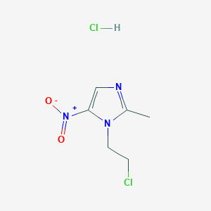1-(2-Chloroethyl)-2-methyl-5-nitro-1H-imidazole Hydrochloride图片