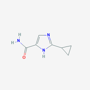 2-cyclopropyl-1H-imidazole-4-carboxamide图片