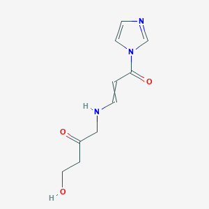 1-(4-Aza-8-hydroxy-6-oxo)oct-2-en-1-oylimidazole(mixture E/Z)图片