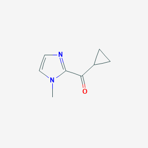 2-Cyclopropanecarbonyl-1-methyl-1H-imidazole图片