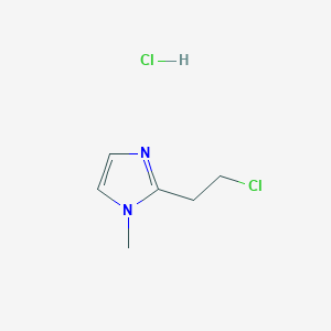 2-(2-Chloroethyl)-1-methyl-1H-imidazole Hydrochloride图片