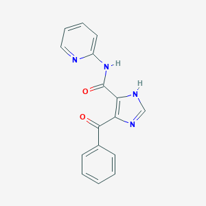 4-Benzoyl-N-(pyridin-2-yl)-1H-imidazole-5-carboxamide图片