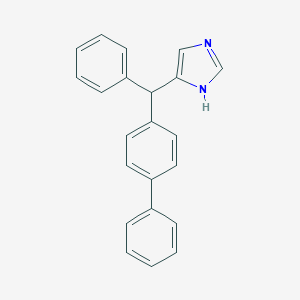 5-([1,1'-Biphenyl]-4-ylphenylmethyl)-1H-imidazole图片