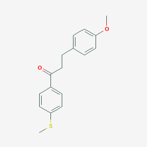 3-(4-Methoxyphenyl)-4'-thiomethylpropiophenone图片