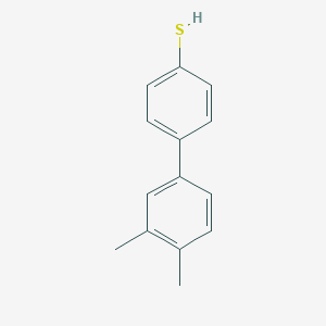 4-(3,4-Dimethylphenyl)thiophenol图片