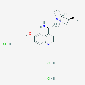 (8α,9S)-10,11-二氢-6'-甲氧基奎宁-9-胺三盐酸盐图片