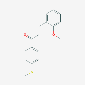 3-(2-methoxyphenyl)-4'-thiomethylpropiophenone图片