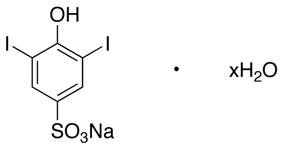 4-Hydroxy-3,5-diiodobenzenesufonic Acid Sodium Salt Hydrate,>95%图片