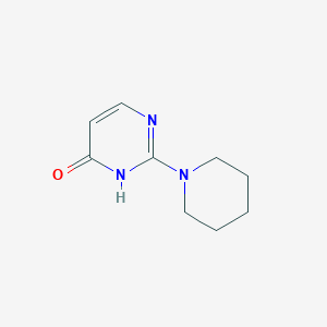 2-(piperidin-1-yl)pyrimidin-4-ol图片