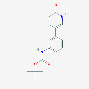 tert-Butyl(3-(6-hydroxypyridin-3-yl)phenyl)carbamate图片