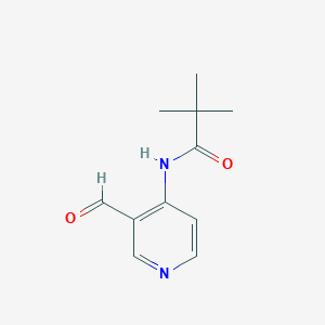 N-(3-Formyl-4-pyridinyl)-2,2-dimethylpropanamide图片