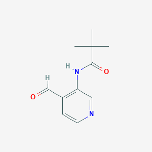 N-(4-Formyl-pyridin-3-yl)-2,2-dimethyl-propionamide图片