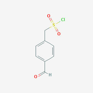 (4-Formylphenyl)methanesulfonyl Chloride图片
