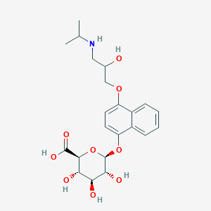4-Hydroxy Propranololβ-D-Glucuronide(Mixture of Diastereomers)图片