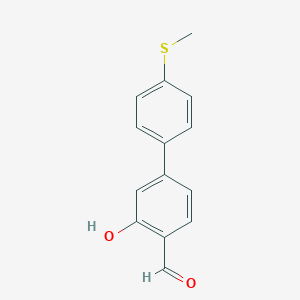 2-Formyl-5-(4-methylthiophenyl)phenol图片