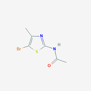 N-(5-Bromo-4-methyl-1,3-thiazol-2-yl)acetamide图片