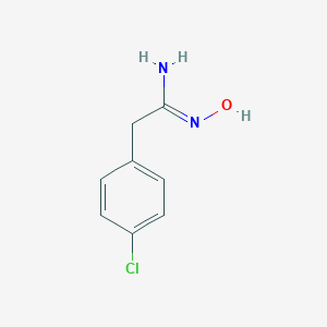 2-(4-chlorophenyl)-N'-hydroxyethanimidamide图片