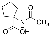 1-acetamidocyclopentane-1-carboxylic acid图片