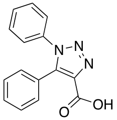 1,5-diphenyl-1H-1,2,3-triazole-4-carboxylic acid图片