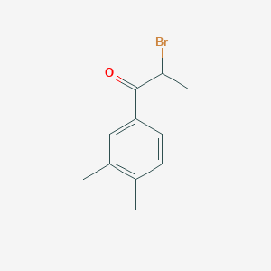 2-bromo-1-(3,4-dimethylphenyl)propan-1-one图片