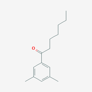 1-(3,5-Dimethylphenyl)heptan-1-one图片