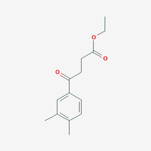 Ethyl 4-(3,4-dimethylphenyl)-4-oxobutyrate图片