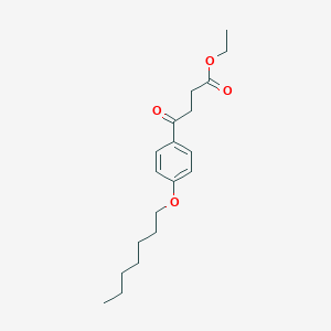 Ethyl 4-(4-heptyloxyphenyl)-4-oxobutyrate图片