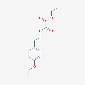 O1-[2-(4-Ethoxyphenyl)ethyl] O2-ethyl oxalate图片