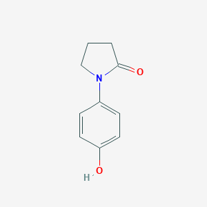 1-(4-hydroxyphenyl)pyrrolidin-2-one图片