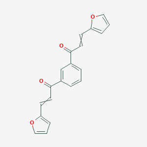 3-(2-furyl)-1-{3-[3-(2-furyl)acryloyl]phenyl}-2-propen-1-one图片