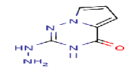 2-hydrazinyl-3H,4H-pyrrolo[2,1-f][1,2,4]triazin-4-one图片