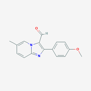 2-(4-Methoxy-phenyl)-6-methyl-imidazo[1,2-a]-pyridine-3-carbaldehydeͼƬ