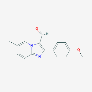 2-(4-Methoxy-phenyl)-6-methyl-imidazo[1,2-a]-pyridine-3-carbaldehyde图片