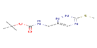 tert-butylN-{[3-(methylsulfanyl)-1,2,4-triazin-6-yl]methyl}carbamate图片