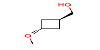 [trans-3-methoxycyclobutyl]methanol图片