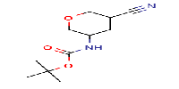 tert-butylN-(5-cyanotetrahydropyran-3-yl)carbamate图片