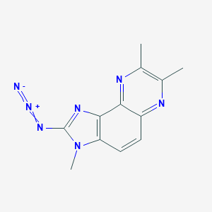 2-Azido-3,7,8-trimethyl-3H-imidazo[4,5-f]quinoxaline图片