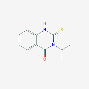3-(propan-2-yl)-2-sulfanyl-3,4-dihydroquinazolin-4-one图片