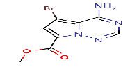 methyl4-amino-5-bromopyrrolo[2,1-f][1,2,4]triazine-7-carboxylateͼƬ