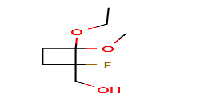 (2,2-diethoxy-1-fluorocyclobutyl)methanol图片