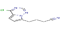 4-{4-chloropyrrolo[2,1-f][1,2,4]triazin-7-yl}butanenitrile图片