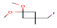1-(iodomethyl)-3,3-dimethoxy-1-methylcyclobutane图片