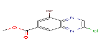 methyl8-bromo-3-chloroquinoxaline-6-carboxylate图片