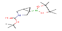 tert-butyl1-(4,4,5,5-tetramethyl-1,3,2-dioxaborolan-2-yl)-3-azabicyclo[3,1,0]hexane-3-carboxylate图片