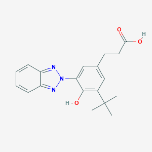3-(2-苯并三氮唑基)-4-羟基-5-叔丁基苯丙酸图片