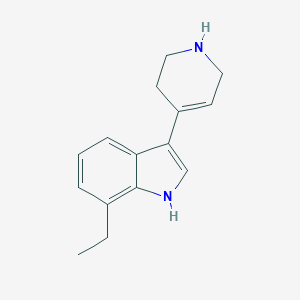 7-Ethyl-3-(1,2,3,6-tetrahydropyridin-4-yl)-1H-indole图片