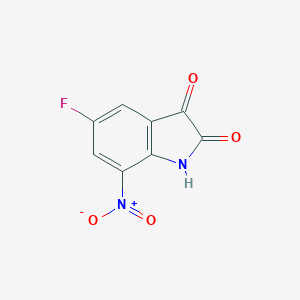 5-Fluoro-7-nitro-1H-indole-2,3-dione图片