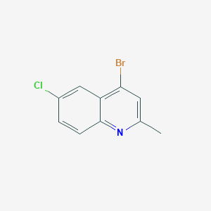 4-Bromo-6-chloro-2-methylquinoline图片