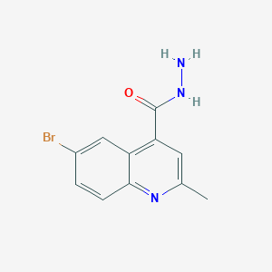 6-Bromo-2-methylquinoline-4-carbohydrazide图片